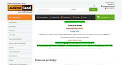 Desktop Screenshot of elektro-land.pl